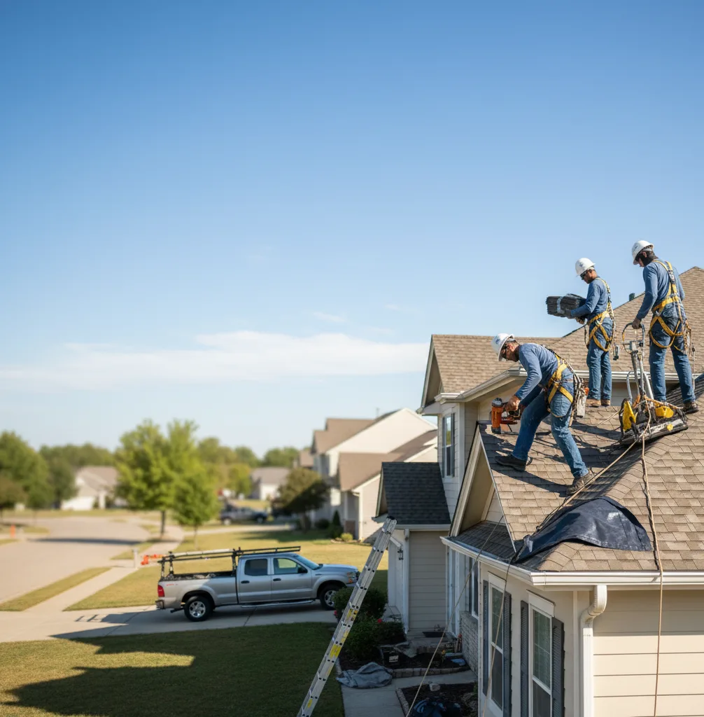 Roof Repair in Rochelle Park